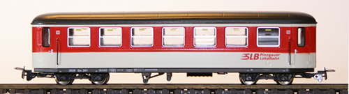 Ferro Train 722-750-P - Austrian SLB Bs 301 Krimmler Wg.  red-white-grey, PLB